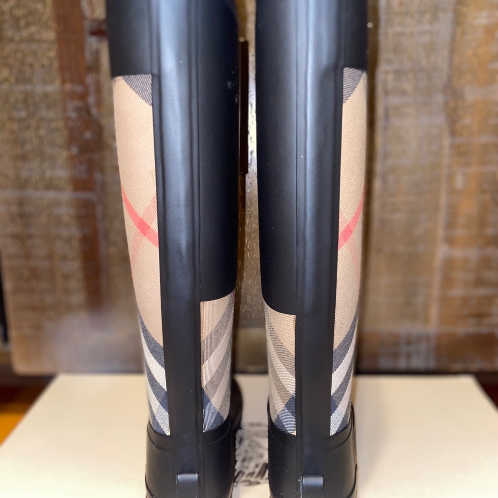 Burberry Rain Boots - Picture 3 of 9